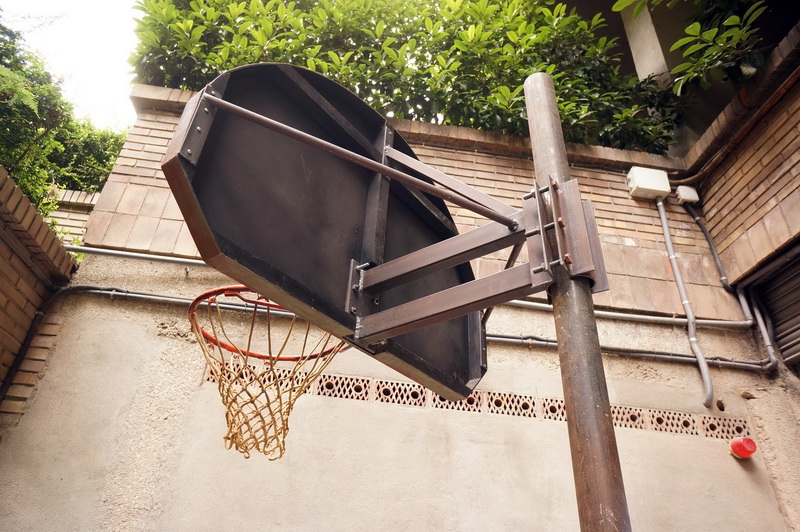 canasta basquet metal madera (160eu.) 1u